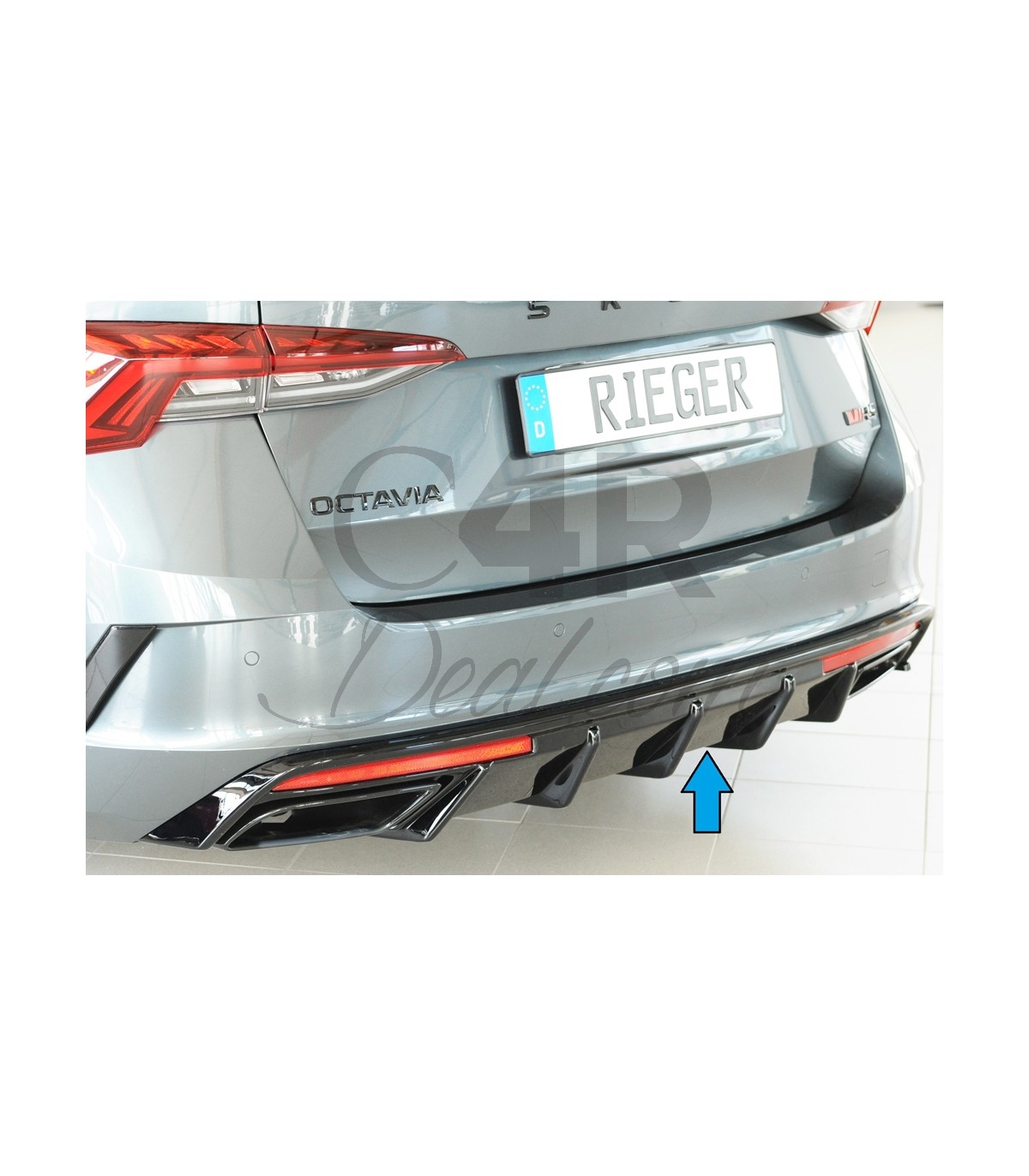 Diffuseur Rieger Skoda Octavia RS NX 2020