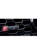 Emblème Audi S3 avant noir brillant